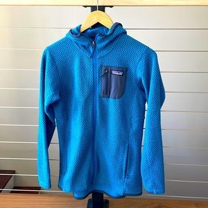 Patagonia activewear fleece blue medium